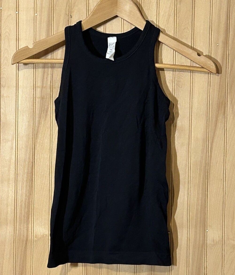Athleta Girls Black Active Tank Sz XS/ 6 Limitless Racerback